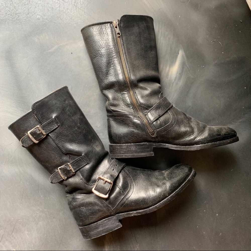 Frye Jayden Moto Boots 7.5